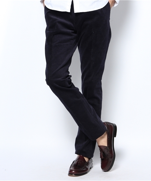 NANO universe（ナノユニバース）の「テーパードパンツ（スラックス・メンズ・ネイビー/グレー・48/44/50/46）」の2枚目の写真