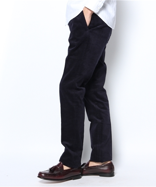 NANO universe（ナノユニバース）の「テーパードパンツ（スラックス・メンズ・ネイビー/グレー・48/44/50/46）」の3枚目の写真