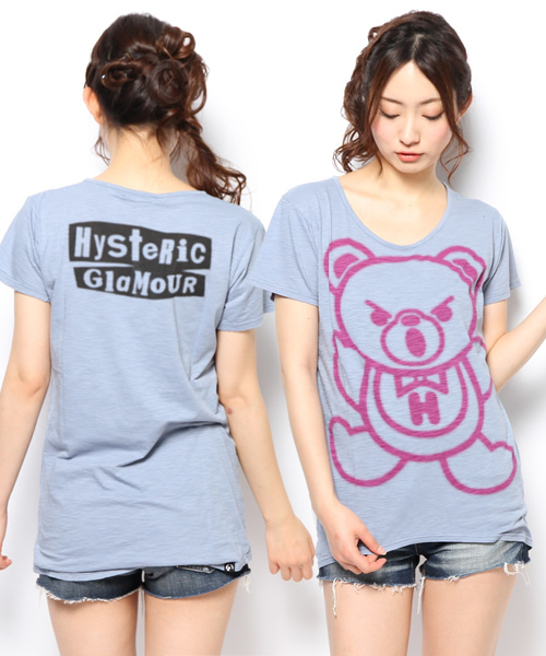 HYSTERIC GLAMOUR（ヒステリックグラマー）の「BEAR pt ビッグTSH（Tシャツ/カットソー）」 WEAR
