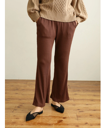 earth music&ecology | リブフレアパンツ(その他パンツ)