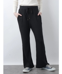 リブフレアパンツ