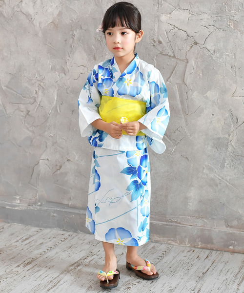 Bee des Bee（ビーデスビー）の「【コットン100％】2WAY セパレート浴衣3点セット（浴衣・キッズ・その他1/その他2/その他3/その他4/その他23/その他17/その他13/その他16/その他15/その他14/その他12/その他6/その他7/その他8/その他9/その他10/その他11/その他5/その他20/その他21/その他18/その他22/その他24/その他19・90cm/110cm/100cm/120cm/130cm/140cm/150cm）」の4枚目の写真