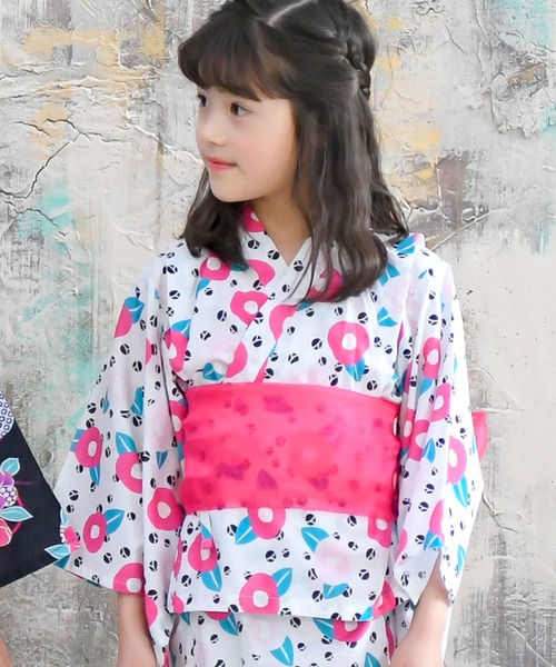 Bee des Bee（ビーデスビー）の「【コットン100％】2WAY セパレート浴衣3点セット（浴衣・キッズ・その他1/その他2/その他3/その他4/その他23/その他17/その他13/その他16/その他15/その他14/その他12/その他6/その他7/その他8/その他9/その他10/その他11/その他5/その他20/その他21/その他18/その他22/その他24/その他19・90cm/110cm/100cm/120cm/130cm/140cm/150cm）」の11枚目の写真