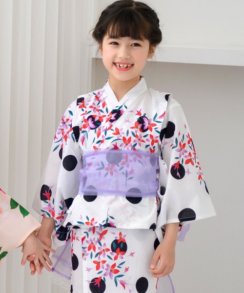 Bee des Bee（ビーデスビー）の「【コットン100％】2WAY セパレート浴衣3点セット（浴衣・キッズ・その他1/その他2/その他3/その他4/その他23/その他17/その他13/その他16/その他15/その他14/その他12/その他6/その他7/その他8/その他9/その他10/その他11/その他5/その他20/その他21/その他18/その他22/その他24/その他19・90cm/110cm/100cm/120cm/130cm/140cm/150cm）」の15枚目の写真