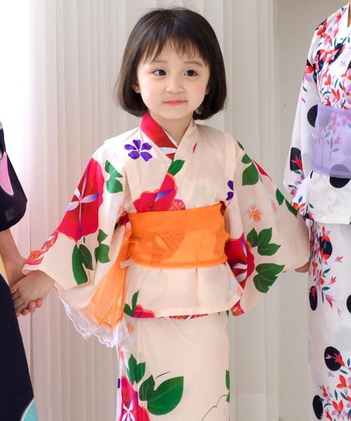 Bee des Bee（ビーデスビー）の「【コットン100％】2WAY セパレート浴衣3点セット（浴衣・キッズ・その他1/その他2/その他3/その他4/その他23/その他17/その他13/その他16/その他15/その他14/その他12/その他6/その他7/その他8/その他9/その他10/その他11/その他5/その他20/その他21/その他18/その他22/その他24/その他19・90cm/110cm/100cm/120cm/130cm/140cm/150cm）」の16枚目の写真