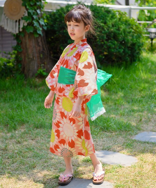 Bee des Bee（ビーデスビー）の「【コットン100％】2WAY セパレート浴衣3点セット（浴衣・キッズ・その他1/その他2/その他3/その他4/その他23/その他17/その他13/その他16/その他15/その他14/その他12/その他6/その他7/その他8/その他9/その他10/その他11/その他5/その他20/その他21/その他18/その他22/その他24/その他19・90cm/110cm/100cm/120cm/130cm/140cm/150cm）」の22枚目の写真