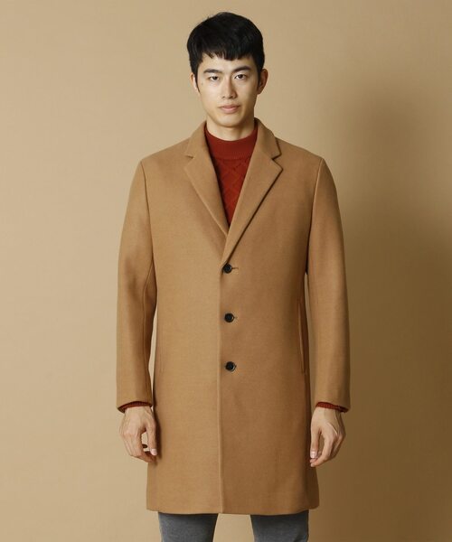 セール ジャージメルトンチェスターコート 総裏 チェスターコート Men S Melrose メンズメルローズ のファッション通販 Zozotown