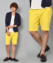 SHIPS JET BLUE | JB: テーパードサルエル カラーダイショーツ(チノパンツ)