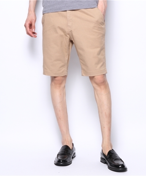 SHIPS JET BLUE（シップスジェットブルー）の「JB: テーパードサルエル カラーダイショーツ（チノパンツ・メンズ・イエロー/ネイビー/グリーン/ライトブルー/ベージュ系その他/ベージュ・LARGE/X-LARGE/MEDIUM/SMALL）」の20枚目の写真