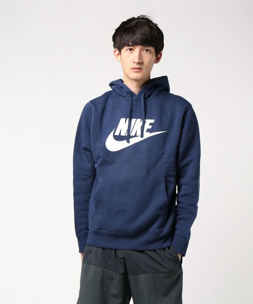 NIKE(ナイキ)の「NIKE/ナイキ クラブ プルオーバー BB GX フーディ(パーカー・メンズ・ホワイト/ブラック/ネイビー/マスタード/グレー・S/M/L/XL/2XL)」の4枚目の写真