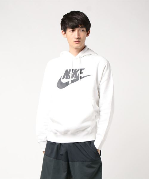 NIKE(ナイキ)の「NIKE/ナイキ クラブ プルオーバー BB GX フーディ(パーカー・メンズ・ホワイト/ブラック/ネイビー/マスタード/グレー・S/M/L/XL/2XL)」の2枚目の写真