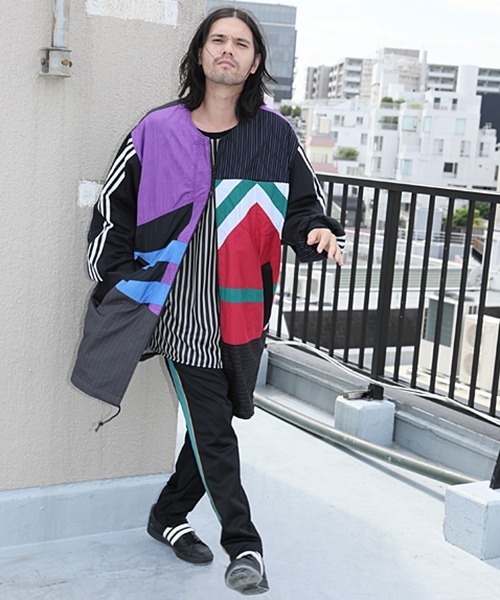 masterkey(マスターキー)の「mp7562-PIPE-JOG-PT トラックパンツ(その他パンツ・メンズ・ブラック/カーキ・1/2/0)」の12枚目の写真