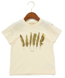 green label relaxing | 【KIDS】フェザープリント Tシャツ ◆(Tシャツ/カットソー)