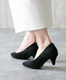 menue（メヌエ）の「【スイートフィットパンプス】5cmヒールver. 走れるスクエアトゥ パンプス（パンプス・レディース）」