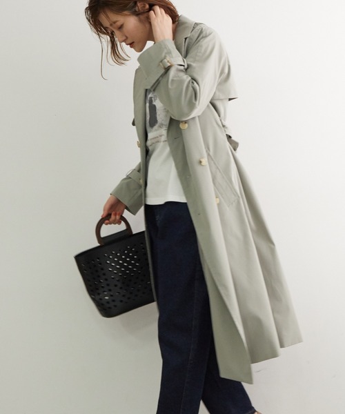 セール コットンライクロングトレンチコート トレンチコート Rope Picnic ロペピクニック のファッション通販 Zozotown