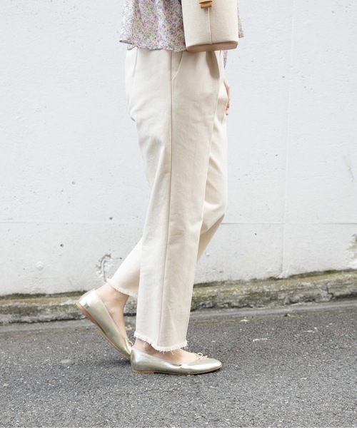 flower（フラワー）の「グラドフリンジパンツ（その他パンツ・レディース・ピンク/アイボリー・FREE）」の8枚目の写真