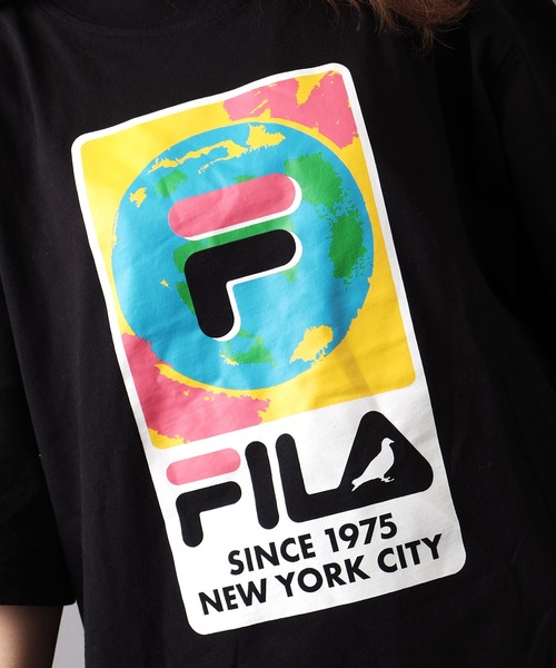 FILA HERITAGE（フィラヘリテージ）の「【FILA heritage × STAPLE】ダブルネーム ステイプルコラボ フロントオリジナルロゴプリント 半袖Tシャツ（Tシャツ/カットソー・メンズ・ブラック系その他2/ブラック/ブラック系その他/ホワイト系その他/ホワイト/ホワイト系その他2・M/2XL/XL/L/S）」の8枚目の写真