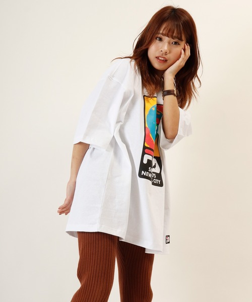 FILA HERITAGE（フィラヘリテージ）の「【FILA heritage × STAPLE】ダブルネーム ステイプルコラボ フロントオリジナルロゴプリント 半袖Tシャツ（Tシャツ/カットソー・メンズ・ブラック系その他2/ブラック/ブラック系その他/ホワイト系その他/ホワイト/ホワイト系その他2・M/2XL/XL/L/S）」の22枚目の写真