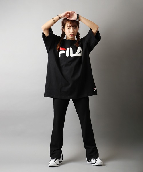 FILA HERITAGE（フィラヘリテージ）の「【FILA heritage × STAPLE】ダブルネーム ステイプルコラボ フロントオリジナルロゴプリント 半袖Tシャツ（Tシャツ/カットソー・メンズ・ブラック系その他2/ブラック/ブラック系その他/ホワイト系その他/ホワイト/ホワイト系その他2・M/2XL/XL/L/S）」の16枚目の写真