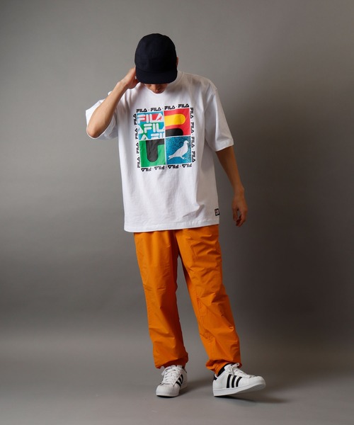 FILA HERITAGE（フィラヘリテージ）の「【FILA heritage × STAPLE】ダブルネーム ステイプルコラボ フロントオリジナルロゴプリント 半袖Tシャツ（Tシャツ/カットソー・メンズ・ブラック系その他2/ブラック/ブラック系その他/ホワイト系その他/ホワイト/ホワイト系その他2・M/2XL/XL/L/S）」の19枚目の写真