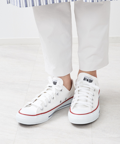CONVERSE(コンバース)の「【CONVERSE(コンバース)】CANVAS ALL STAR OX スニーカー(スニーカー)」|ホワイト