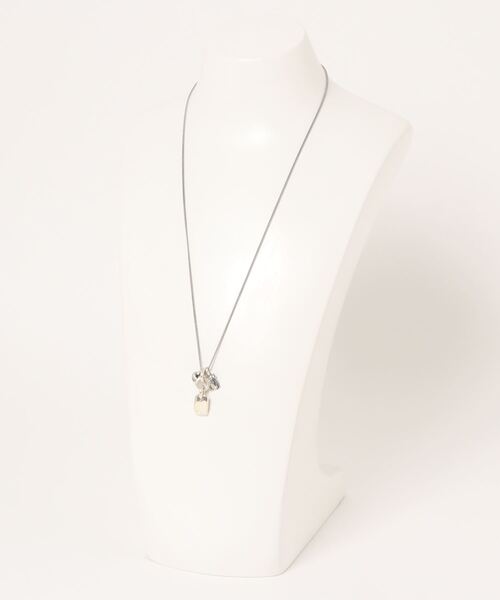 CHAN LUU(チャンルー)の「ビートルモチーフミックスネックレス NSM-1465(ネックレス・メンズ・シルバー・フリー)」の3枚目の写真