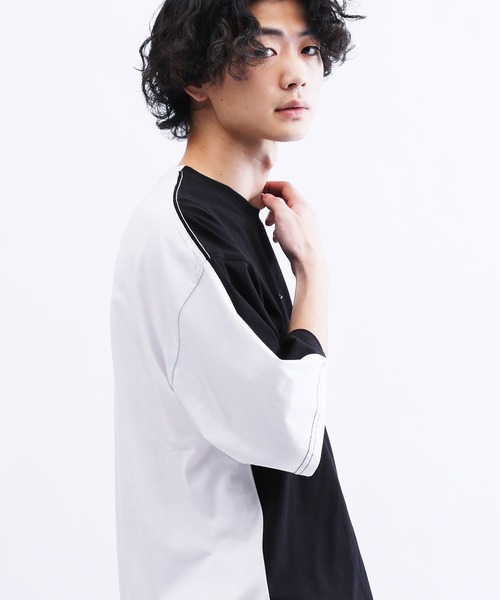 Kappa(カッパ)の「KAPPA 別注 コラボ ワッペン 刺繍 マルチ Tシャツ(Tシャツ/カットソー・メンズ・ホワイト系その他/ブラック系その他/ホワイト系その他2/ホワイト系その他3/ホワイト系その他4/ホワイト系その他5/ブラック系その他2/ブラック系その他3/ブラック系その他4/ブラック系その他5/ベージュ系その他2/ベージュ系その他3/ブルー系その他2/ブルー系その他3/ブルー系その他/ベージュ系その他・SMALL/MEDIUM/LARGE/X-LARGE)」の9枚目の写真