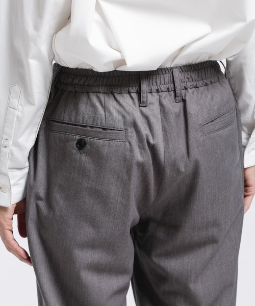 NANO universe(ナノユニバース)の「【WEB限定】リラックスイージーテーパードパンツ(その他パンツ・メンズ・グレー/ブラック/チャコール・マルチサイズ)」の8枚目の写真