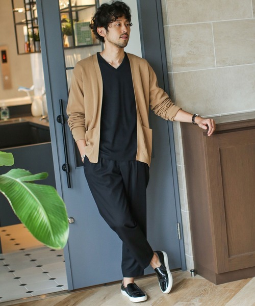 NANO universe(ナノユニバース)の「【WEB限定】リラックスイージーテーパードパンツ(その他パンツ・メンズ・グレー/ブラック/チャコール・マルチサイズ)」の20枚目の写真