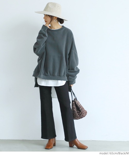 セール】ショート丈美脚フレアデニム（デニムパンツ）｜coca（coca