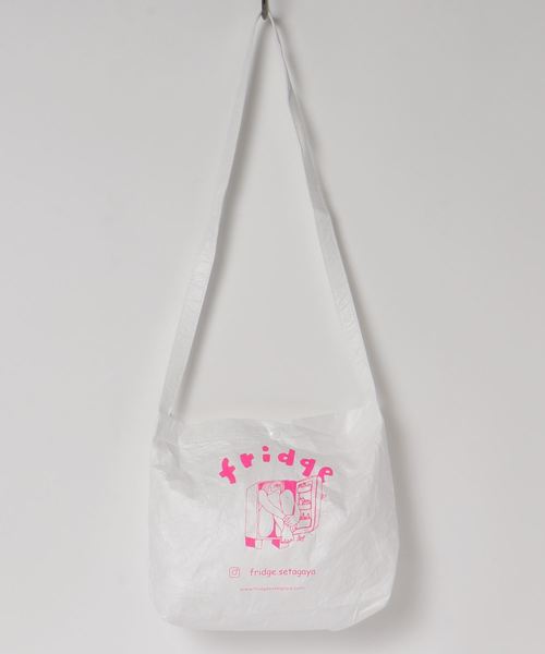 fridge（フリッジ）の「【fridge】タイベック ワンマイルバッグ(face)（ショルダーバッグ・メンズ・ホワイト系その他/ホワイト系その他2/ホワイト系その他3/ホワイト系その他4/ホワイト系その他5/ホワイト系その他6/ホワイト系その他7・ONESIZE）」の4枚目の写真