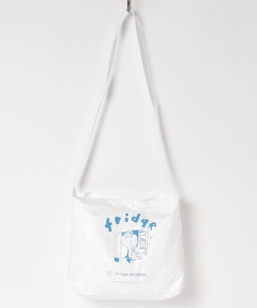 fridge（フリッジ）の「【fridge】タイベック ワンマイルバッグ(face)（ショルダーバッグ・メンズ・ホワイト系その他/ホワイト系その他2/ホワイト系その他3/ホワイト系その他4/ホワイト系その他5/ホワイト系その他6/ホワイト系その他7・ONESIZE）」の6枚目の写真