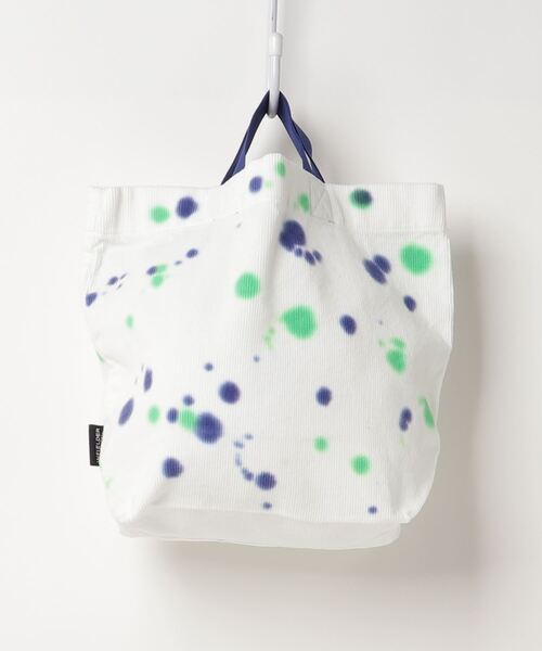 INFIELDER DESIGN（インフィールダーデザイン）の「INFIELDER DESIGN/インフィルダー デザイン　Tie-Dye YYB タイダイ　バッグ（トートバッグ・レディース・イエロー/グリーン・FREE）」の5枚目の写真