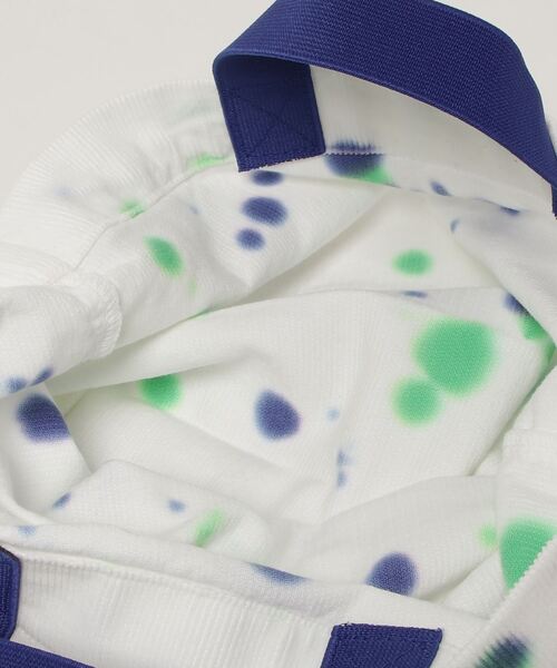 INFIELDER DESIGN（インフィールダーデザイン）の「INFIELDER DESIGN/インフィルダー デザイン　Tie-Dye YYB タイダイ　バッグ（トートバッグ・レディース・イエロー/グリーン・FREE）」の4枚目の写真