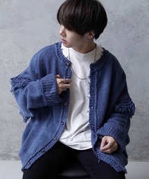 INTER FACTORY | ファッションインフルエンサー ゆーすけ × INTER FACTORY　マルチwayフリンジニット(ニット/セーター)