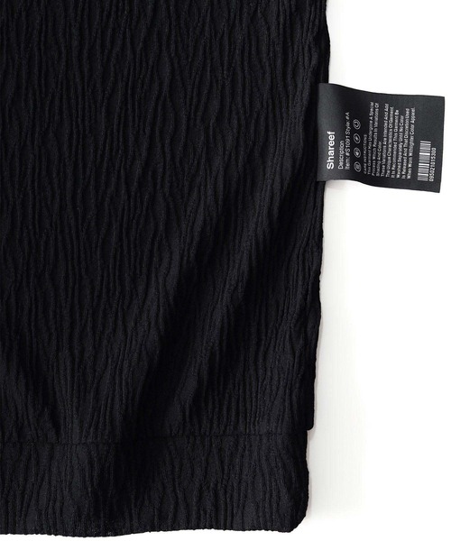 SHAREEF（シャリーフ）の「LYNX JQ LONG P/O（Tシャツ/カットソー・メンズ・ホワイト/ブラック/モカ・1/2/3）」の9枚目の写真