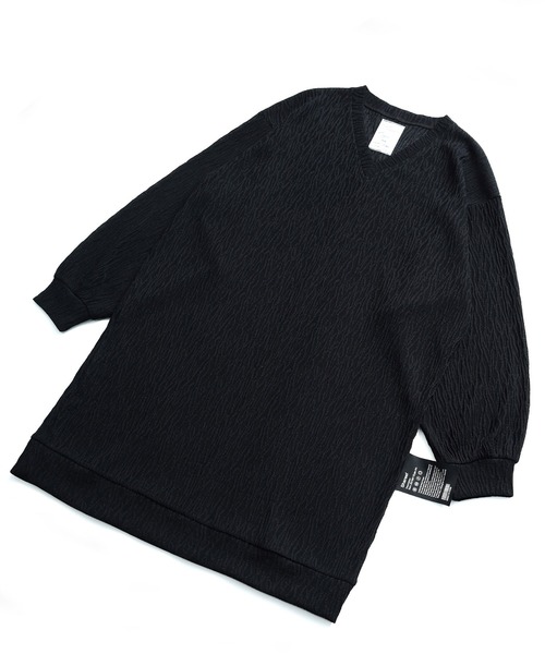 SHAREEF（シャリーフ）の「LYNX JQ LONG P/O（Tシャツ/カットソー・メンズ・ホワイト/ブラック/モカ・1/2/3）」の10枚目の写真