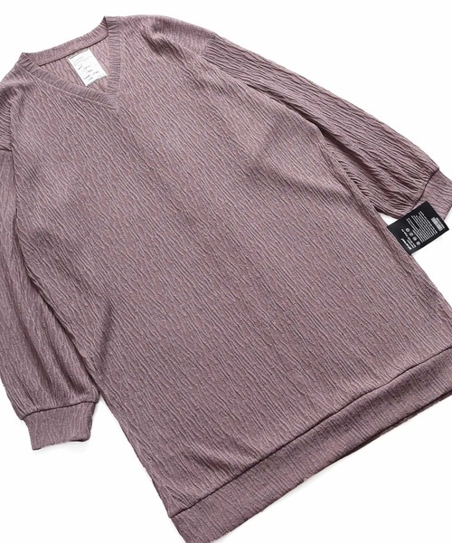 SHAREEF（シャリーフ）の「LYNX JQ LONG P/O（Tシャツ/カットソー・メンズ・ホワイト/ブラック/モカ・1/2/3）」の12枚目の写真