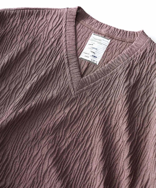 SHAREEF（シャリーフ）の「LYNX JQ LONG P/O（Tシャツ/カットソー・メンズ・ホワイト/ブラック/モカ・1/2/3）」の14枚目の写真