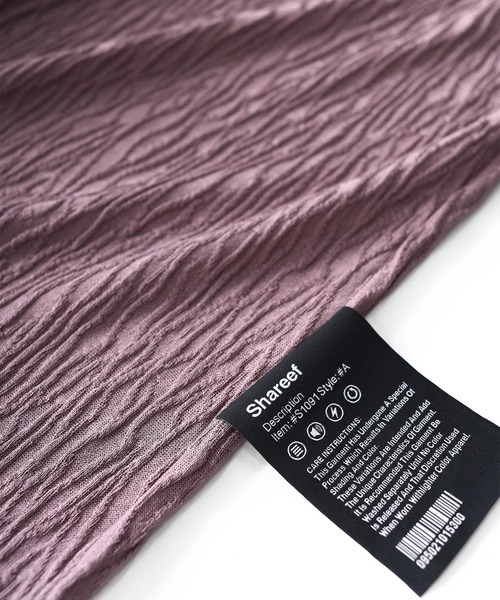 SHAREEF（シャリーフ）の「LYNX JQ LONG P/O（Tシャツ/カットソー・メンズ・ホワイト/ブラック/モカ・1/2/3）」の15枚目の写真