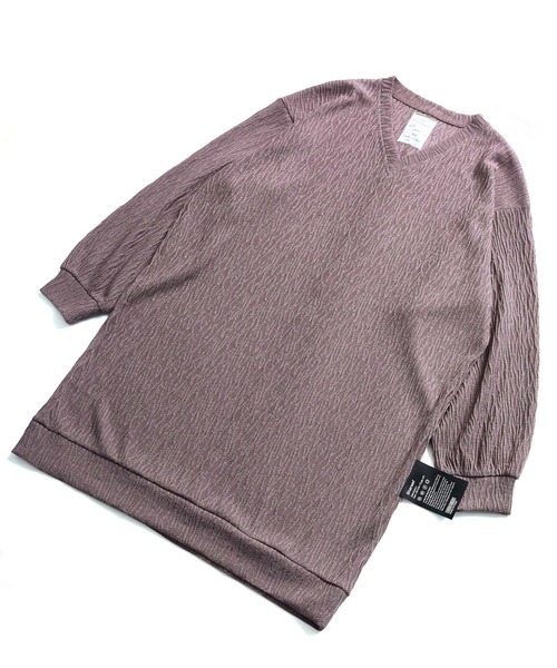 SHAREEF（シャリーフ）の「LYNX JQ LONG P/O（Tシャツ/カットソー・メンズ・ホワイト/ブラック/モカ・1/2/3）」の17枚目の写真