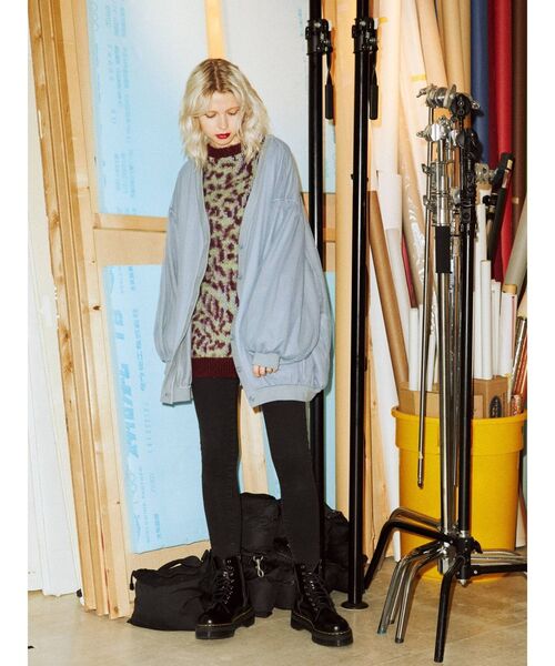 jouetie（ジュエティ）の「チュールドッキングカーディガン（カーディガン/ボレロ・レディース・ブラック/ブルー/その他1・MEDIUM）」の12枚目の写真