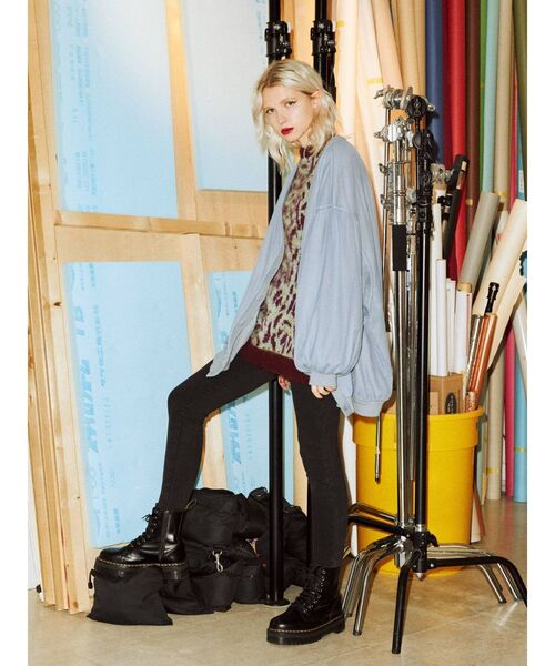 jouetie（ジュエティ）の「チュールドッキングカーディガン（カーディガン/ボレロ・レディース・ブラック/ブルー/その他1・MEDIUM）」の13枚目の写真