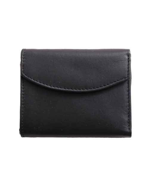 mieno（ミエノ）の「[mieno]牛革レザーコンパクトミニ財布（財布・レディース・ブラック/ダークブラウン/パープル/レッド/ブルー/グリーン/ウッド/マスタード/キャメル・FREE）」の2枚目の写真