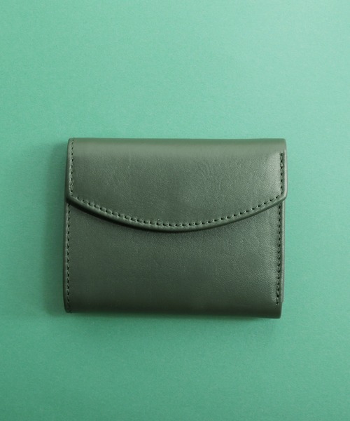 mieno（ミエノ）の「[mieno]牛革レザーコンパクトミニ財布（財布・レディース・ブラック/ダークブラウン/パープル/レッド/ブルー/グリーン/ウッド/マスタード/キャメル・FREE）」の15枚目の写真