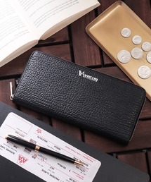 VACUA（ヴァキュア）の「シボ本革ラウンドファスナースマート長財布（財布）」