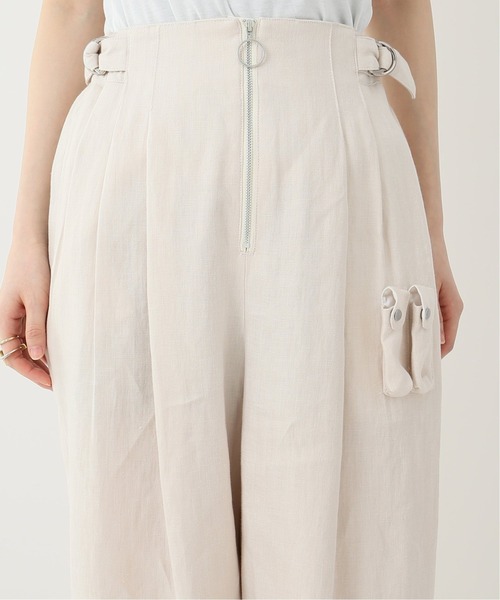 EARIH（アーリ）の「【EARIH / アーリ】リネンドローコードパンツ（その他パンツ・レディース・アイボリー・36）」の22枚目の写真