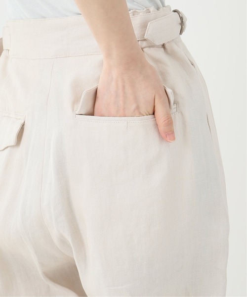 EARIH（アーリ）の「【EARIH / アーリ】リネンドローコードパンツ（その他パンツ・レディース・アイボリー・36）」の16枚目の写真