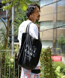 BILLABONG メンズ POCKETABLE TOTE バッグ 21L【2021年春夏モデル】/ビラボンショッパー(お買い物・ショッピングバッグ)