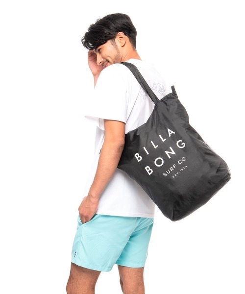 BILLABONG(ビラボン)の「BILLABONG メンズ POCKETABLE TOTE バッグ 21L【2021年春夏モデル】/ビラボンショッパー(お買い物・ショッピングバッグ)(トートバッグ・メンズ・ブラック/ネイビー/オレンジ/アーミー・FREE)」の8枚目の写真
